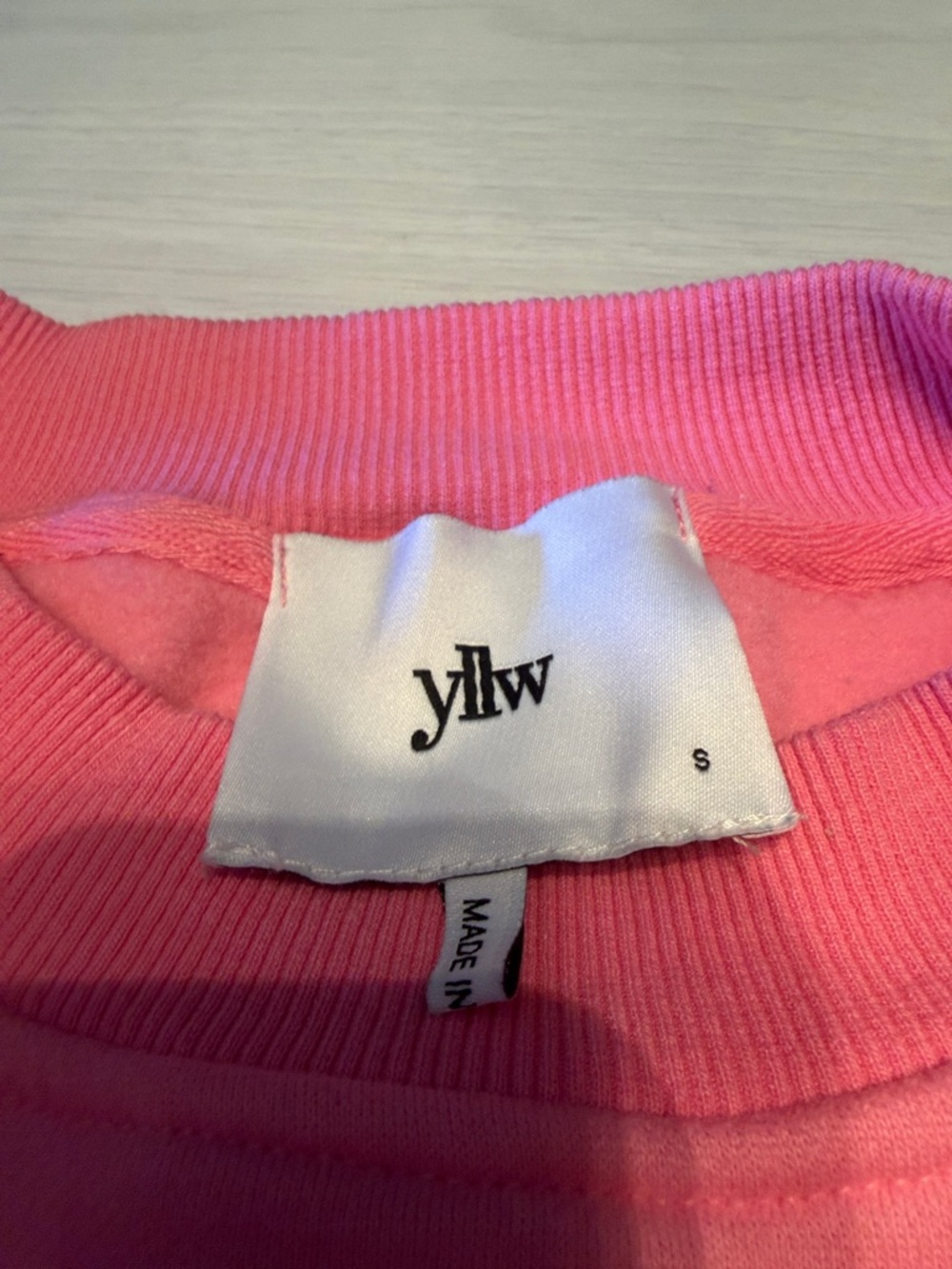 Colorblock 'Out of Office' Crewneck Sweatshirt by Yellow the Label - Picture 6 of 16
